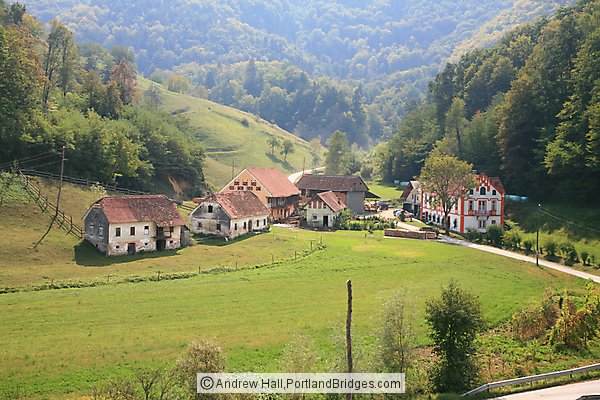 Houses, Slovenian Countryside, near Celje