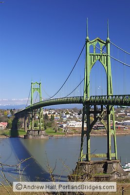 St. Johns Bridge, Daytime (Portland, Oregon)