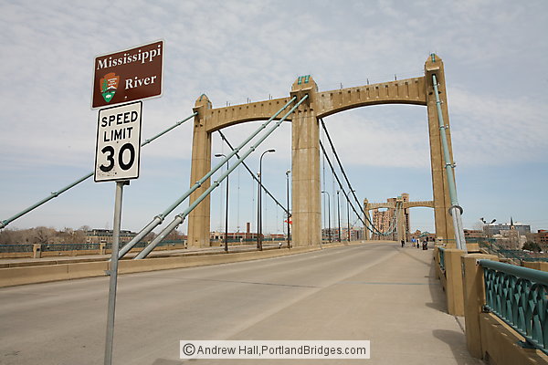 Hennepin Avenue Bridge over Mississippi River, Minneapolis
