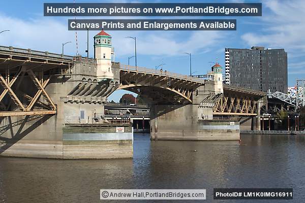 Burnside Bridge from Waterfront Park (Portland, Oregon)
