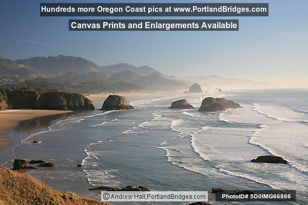 Cannon Beach, from Ecola State Park