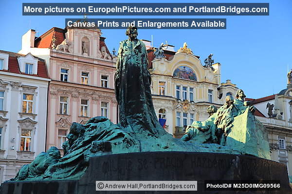 Jan Hus Monument, Old Town Squarec, Prague