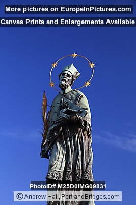 St. John of Nepomuk Statue, Charles Bridge, Prague