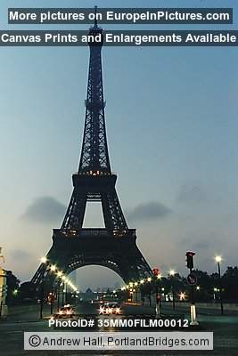 Eiffel Tower, Daybreak