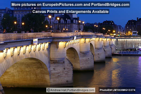 Pont Neuf, Night, Paris
