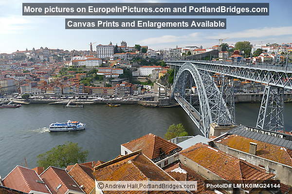 Ribeira, Lus I Bridge, Porto, Portugal