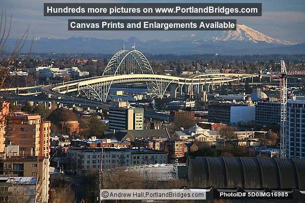 Fremont Bridge, Mt. St. Helens (Portland, Oregon)