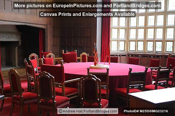 Big Three Conference Table from Potsdam Conference, Cecilienhof Palace