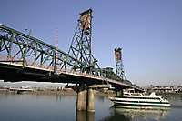 Portland Hawthorne Bridge Daytime 