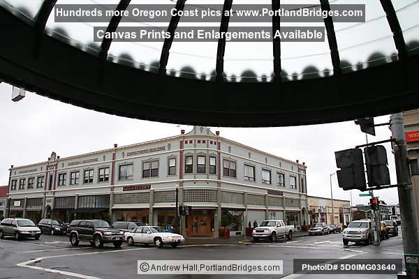 Downtown Astoria, Oregon:  Carruthers Building