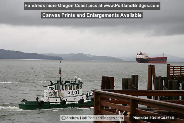 Astoria, Oregon Waterfront:  Pilot Boat