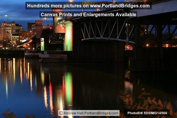 Morrison Bridge, Lights, Portland, Oregon