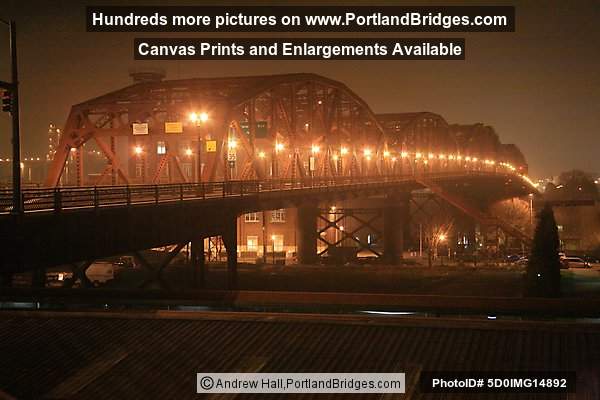 Broadway Bridge, Night (Portland, Oregon)