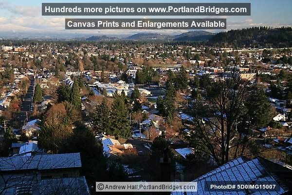 SE Portland from Mt. Tabor