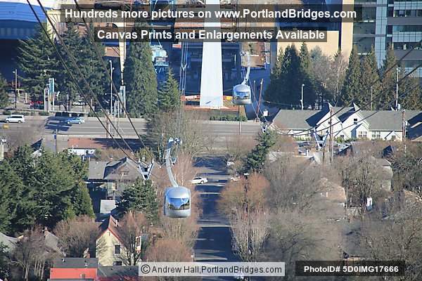 Portland Aerial Tram Daytime