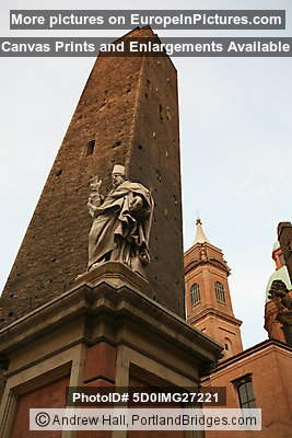 Bologna, Italy:  Asinelli and Garisenda Towers