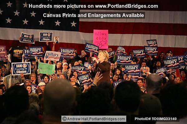 Hillary Clinton Rally, Seattle