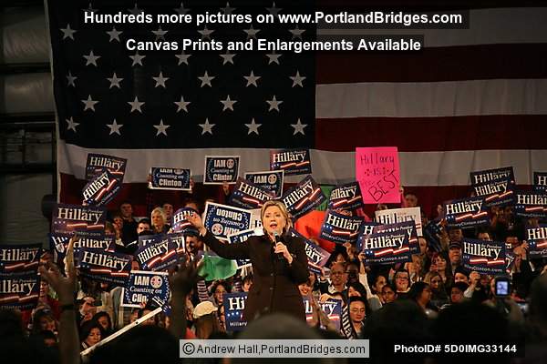 Hillary Clinton Rally, Seattle