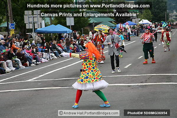 Character Clown Corps, 2008 Rose Festival Grand Floral Parade (Portland, Oregon)