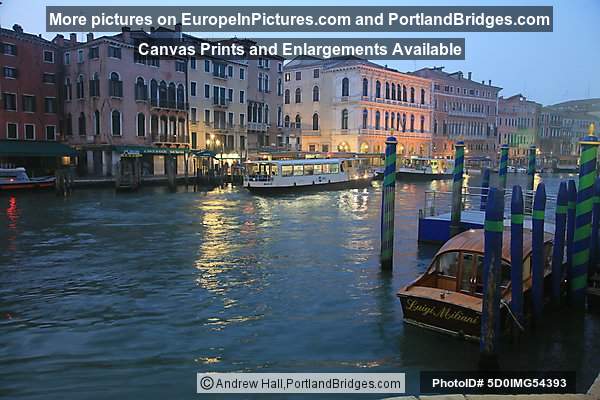 Grand Canal, Venice, Daybreak
