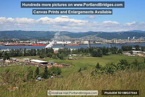 Lewis & Clark Bridge (aka Longview Bridge), Columbia River, Oregon-Washington (Portland, Oregon)
