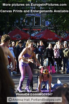 Street Performer, Leidseplein, Amsterdam