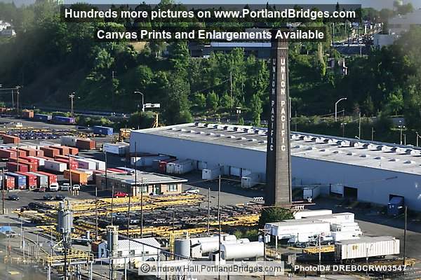 Union Pacific Rail Yard, from Fremont Bridge (Portland, Oregon)