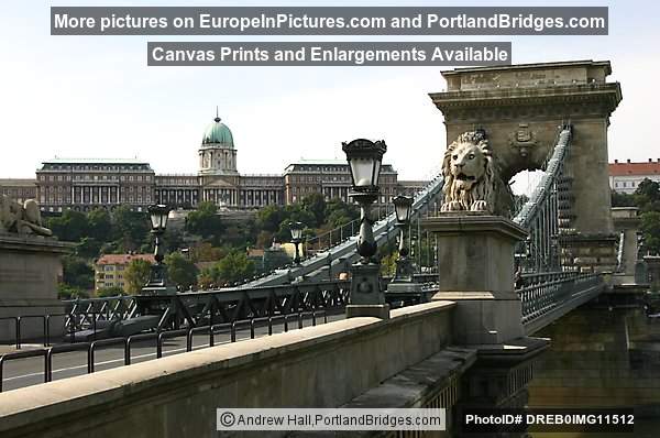 Chain Bridge, Daytime, Budapest