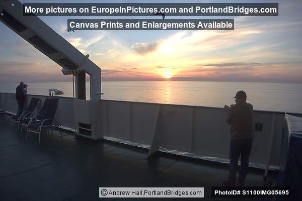 Sunset from Deck of Princess Maria