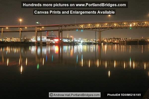 Marquam Bridge, Reflections (Portland, Oregon)