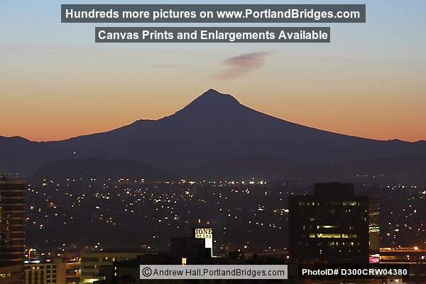 Mt. Hood at Daybreak (Portland, Oregon)