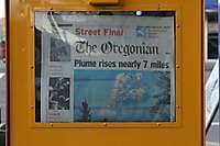 Portland Oregonian Newspaper Box 