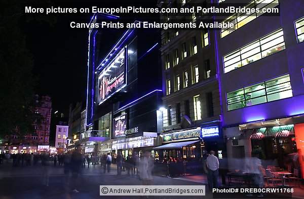 London Leicester Square Night