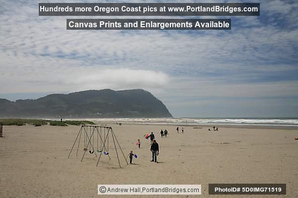 Seaside, Oregon, Beach, Kites