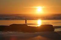 Oregon Coast Newport Sunset 