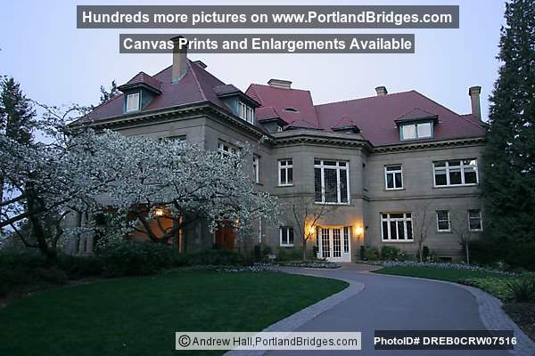 Pittock Mansion, Dusk (Portland, Oregon)