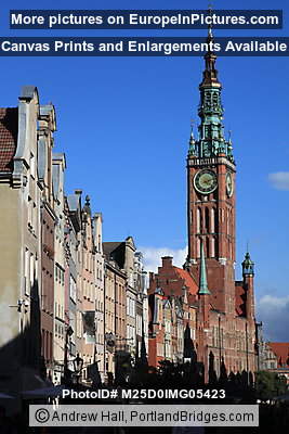 Main Town Hall, Ulica Dluga, Gdansk, Poland