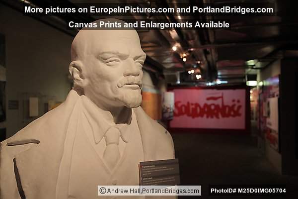 Lenin Bust, Roads to Freedom Exhibit, Gdansk