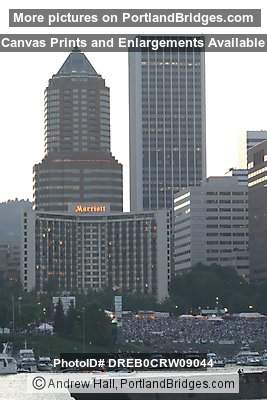 Portland Marriott Waterfront, Blues Festival 2005, Downtown Buildings