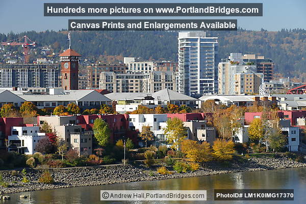 Pearl District, Union Station from Across the Willamette River (Portland, Oregon)