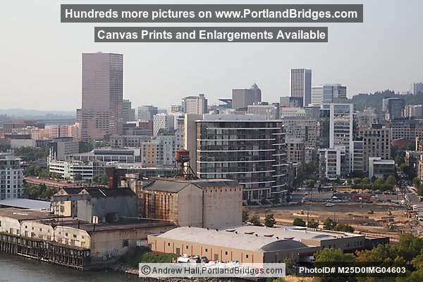 Pearl District from Fremont Bridge (Portland, Oregon)