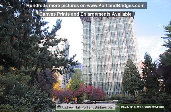 Edith Green - Wendell Wyatt Federal Building From Terry Schrunk Plaza (Portland, Oregon)