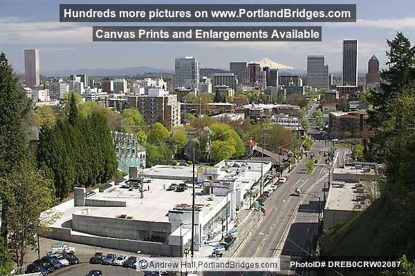 Portland Buildings from Vista Viaduct
