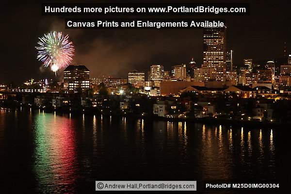 Rose Festival 2012 Fireworks, Memorial Day (Portland, Oregon)