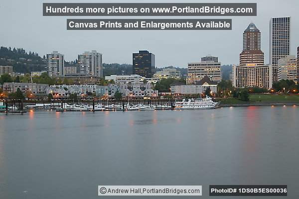 Riverplace, Willamette River, Portland Buildings, Morning