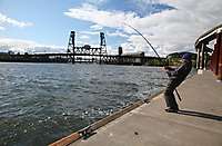 Portland Waterfront Fisherman 