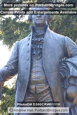 George Washington Statue (NE Sandy Blvd), Portland, Oregon