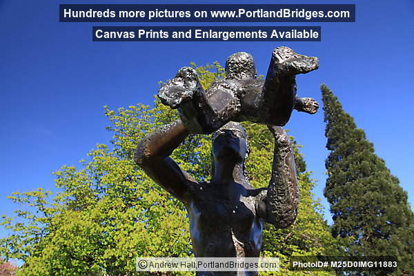 Joy (Pioneer Woman) Statue by Frederick Littman, Council Crest Park, Portland