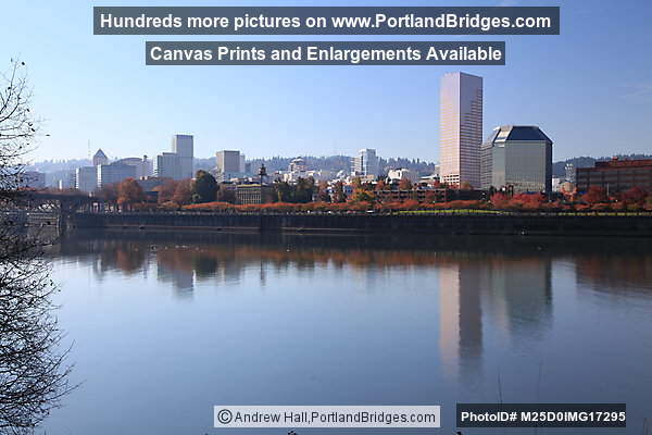 Willamette River Reflections, US Bancorp Tower, Portland