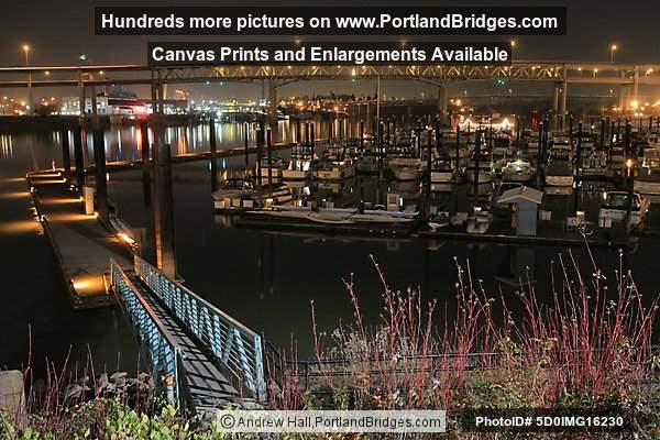 Riverplace Marina at Night (Portland, Oregon)